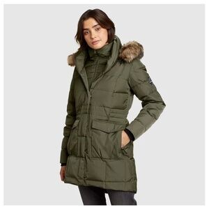 NWT Eddie Bauer Women's Yukon Classic Down Parka